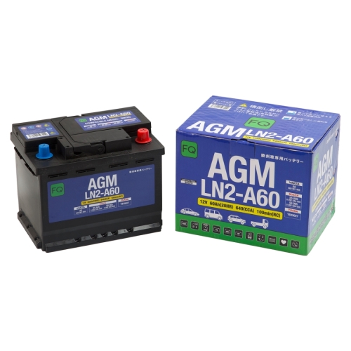 Аккумулятор, FQ AGMLN2A60, AGM, 60 Ah, обратная полярность