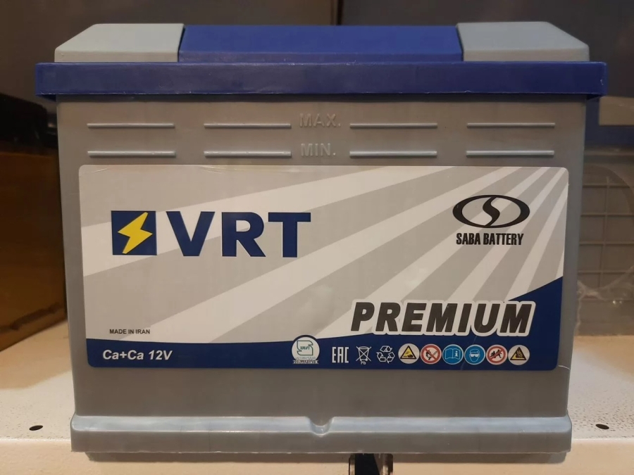 Аккумулятор, VRT PREMIUM 554200, 60 Ah, 650 А, обратная полярность